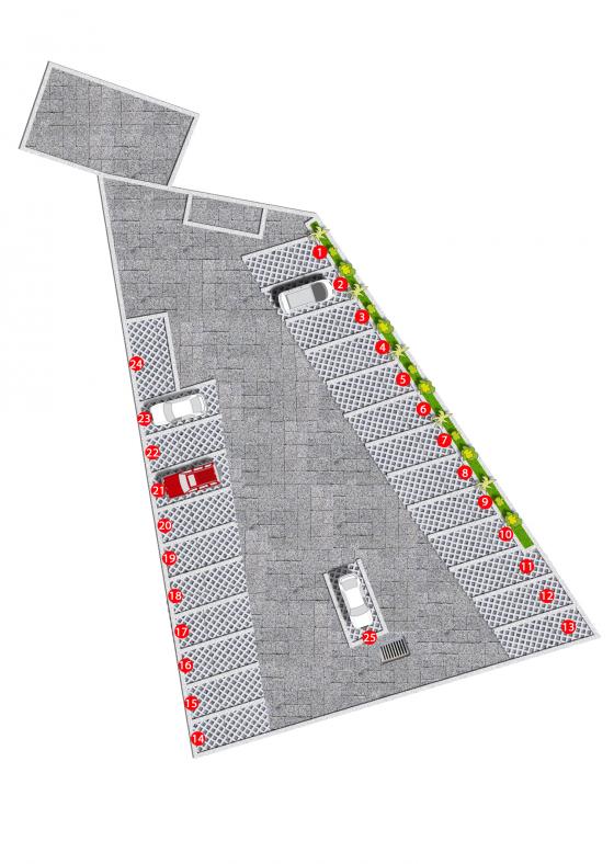 Plan parkingu PW9
